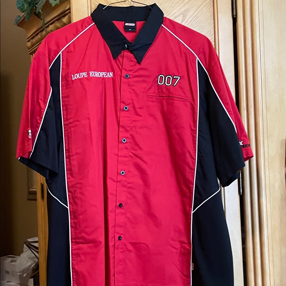 Simpson Red and Black Men's Shirt size 2x Excellent